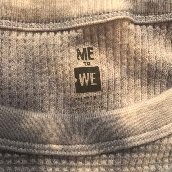 Me To We Blue Marble Ruffle Top - Picture 3 of 3